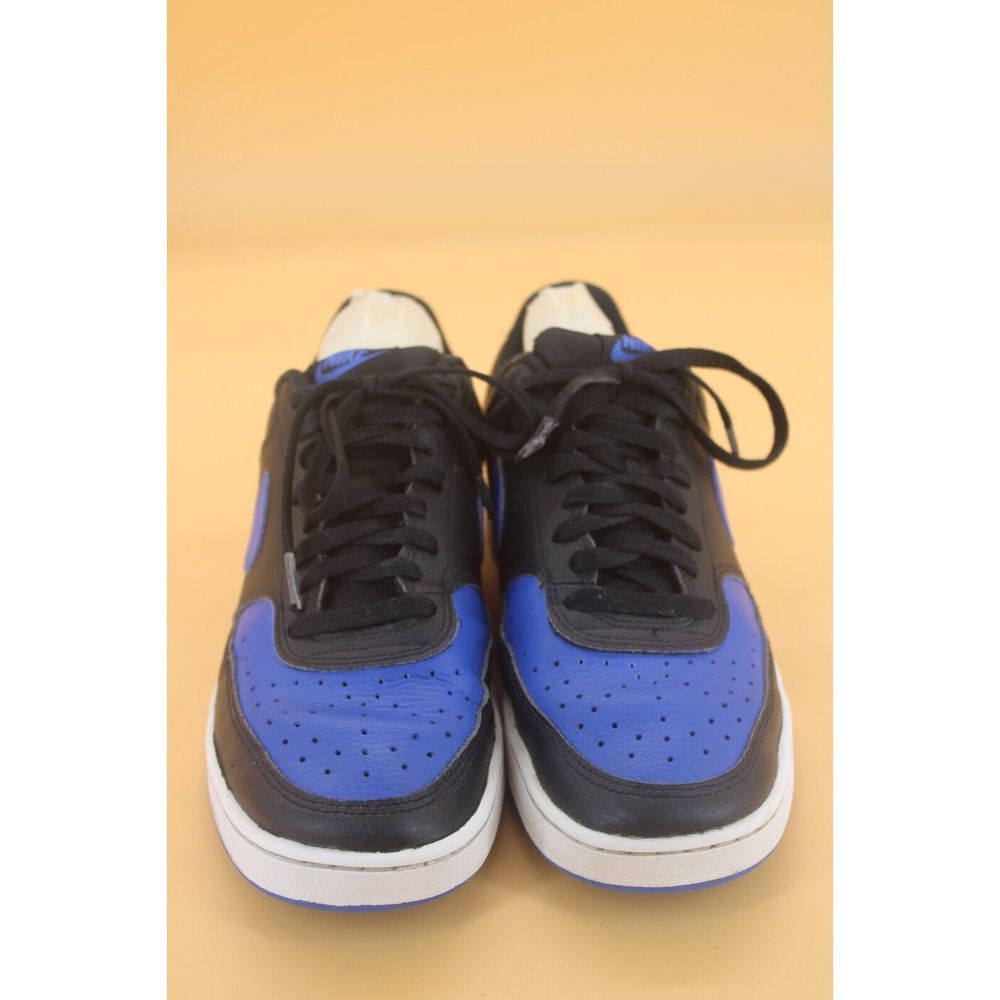 Nike Court Vision Low Black White Royal Blue Dm8681 0 Gem